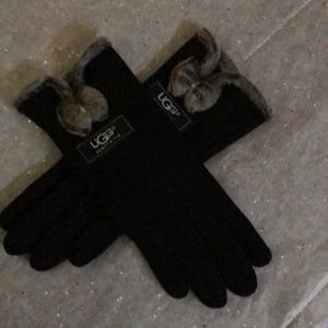NEW❣️ Black bow tie gloves